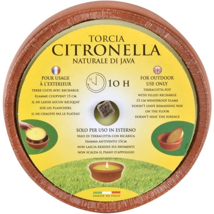 Price's Citronella Large Terracotta Pot